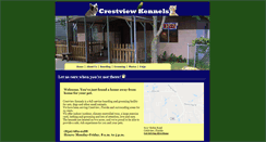 Desktop Screenshot of crestviewkennels.com